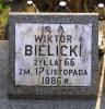 Grave of Wiktor Bielicki, died in 1886
